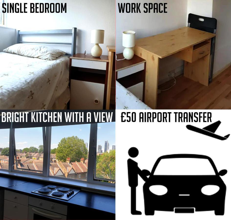 Elephant & Castle - Zone 2 - Private Rooms - Shared Bathroom London Eksteriør billede