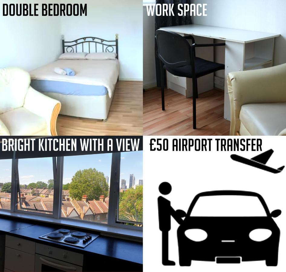 Elephant & Castle - Zone 2 - Private Rooms - Shared Bathroom London Eksteriør billede