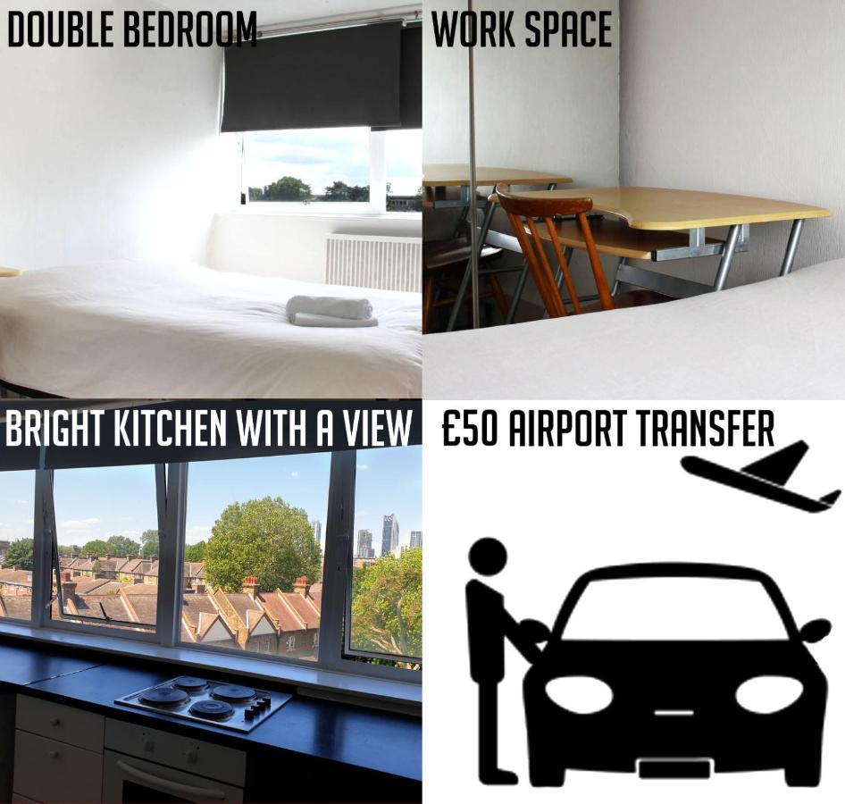 Elephant & Castle - Zone 2 - Private Rooms - Shared Bathroom London Eksteriør billede